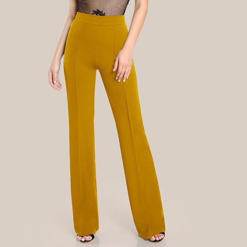 Pantaloni Eleganti A Vita Alta