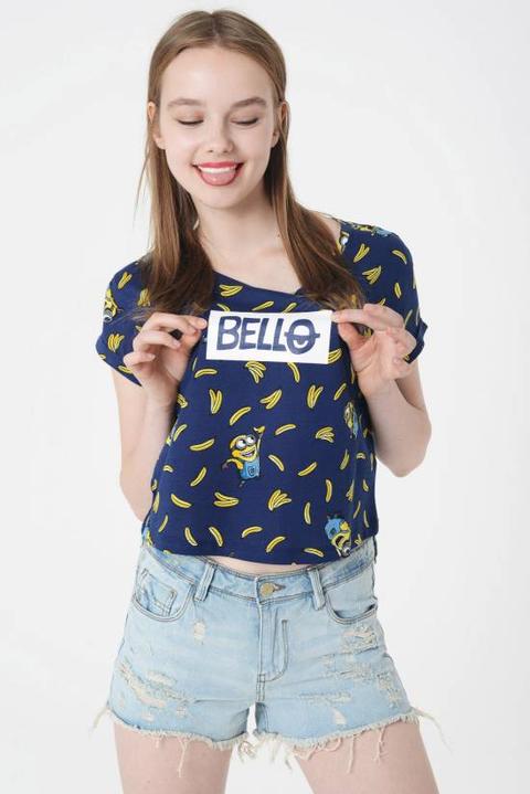 T-shirt Minions E Banane