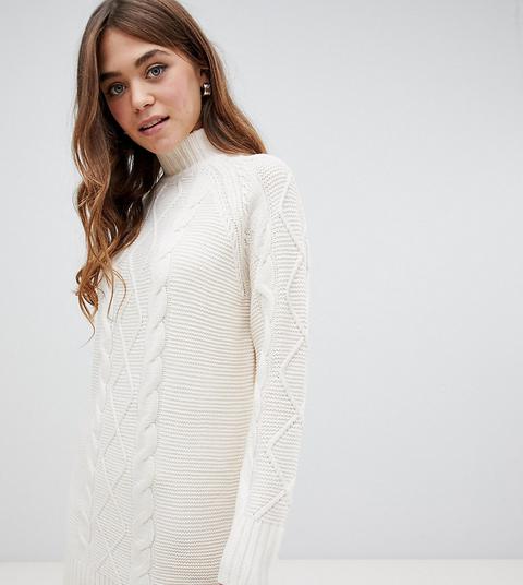 cream jumper dress
