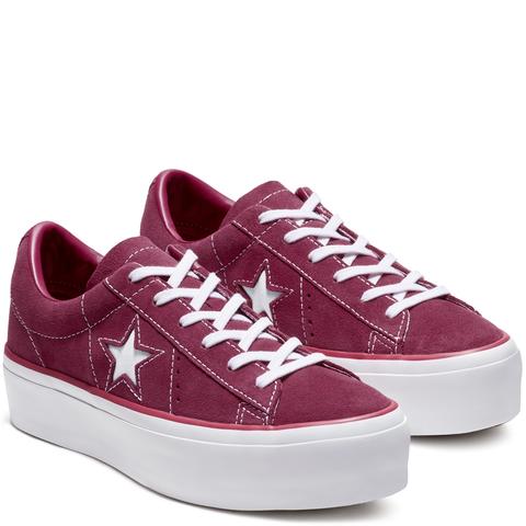 One star platform hot sale suede low top