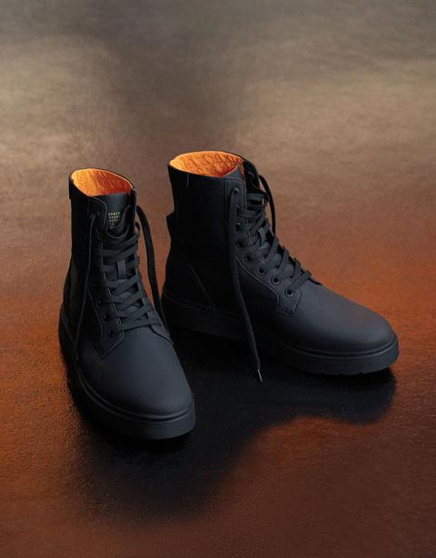 Botas Motera Combinada Hombre
