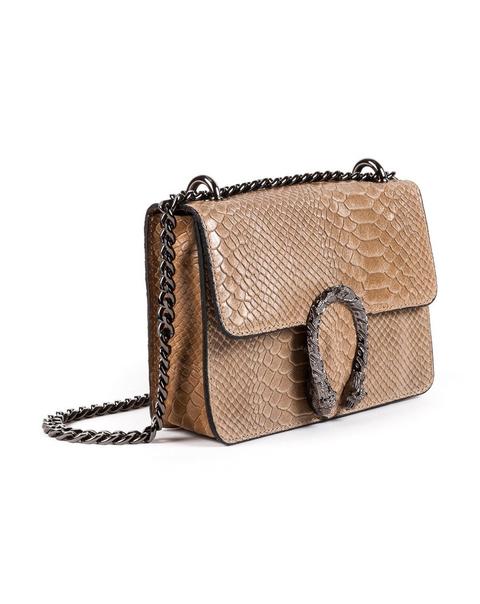Bolso Relieve Piel Herradura