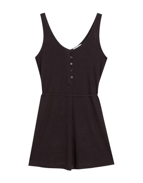 Vestido Botones Canalé