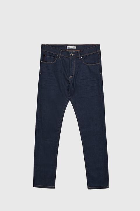 Jeans Slim Encerado