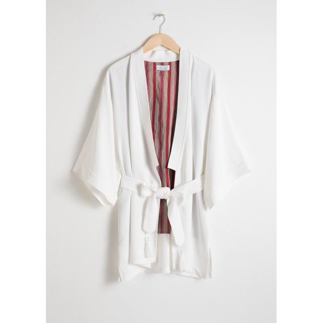 belted kimono jacket
