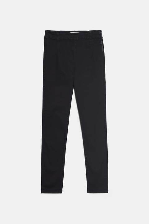 High-waist-jeans Im Skinny-fit Zw Premium Night Out In Deep Black