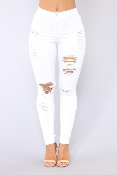 Miley Skinny Jeans - White