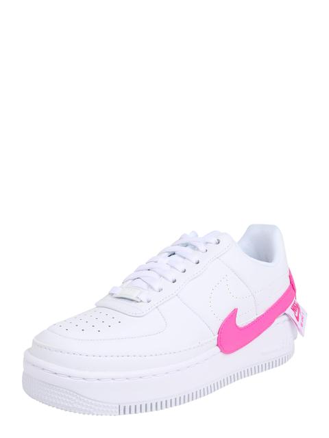 nike white and pink air force 1 jester trainers