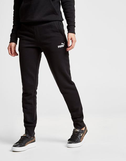 Puma Core Fleece Track Pants - Black 