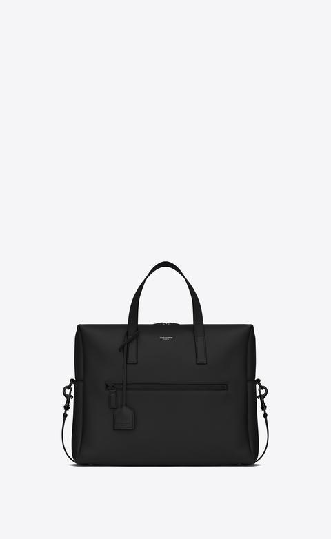 Bold Briefcase In Black Leather