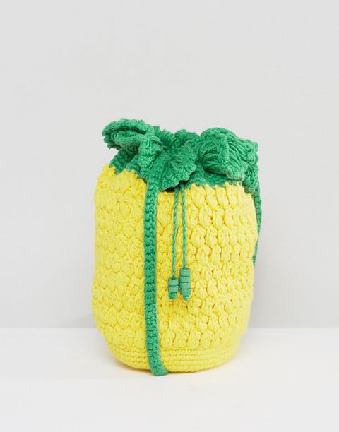 Bandolera Con Diseño De Piña En Croché Beach De Asos