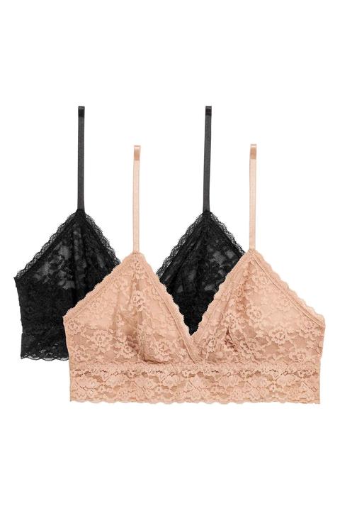 Reggiseni Morbidi In Pizzo 2pz