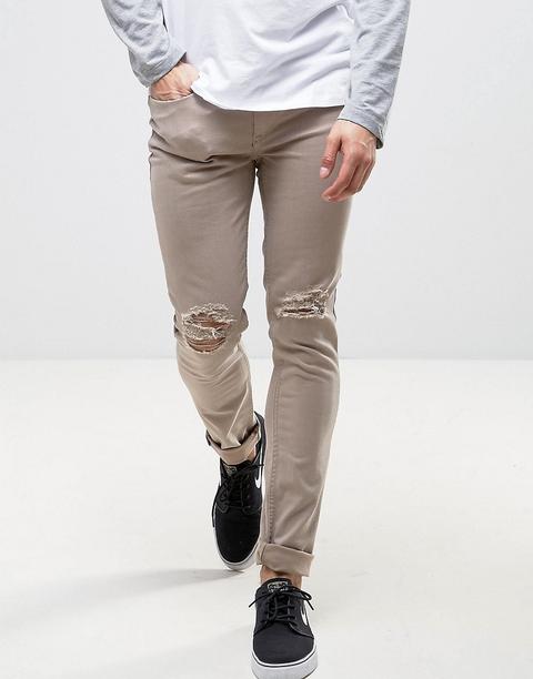 Kubban - Shlitake - Jeans Skinny - Marrone