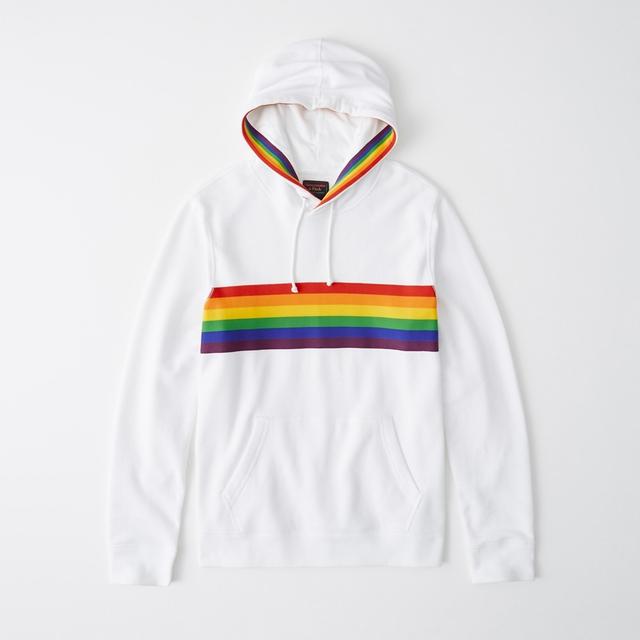 abercrombie rainbow sweatshirt