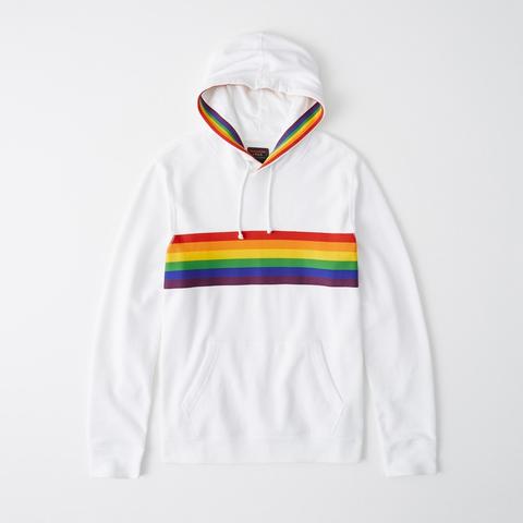 abercrombie rainbow hoodie