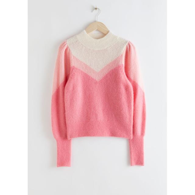 and other stories pink sweater