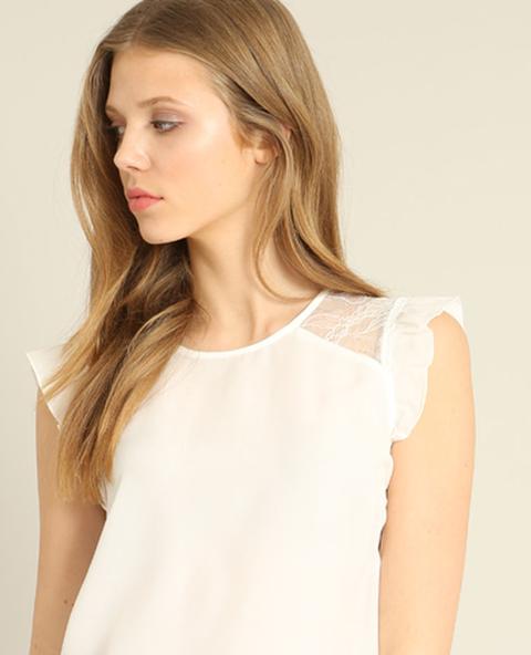 Blusa In Pizzo