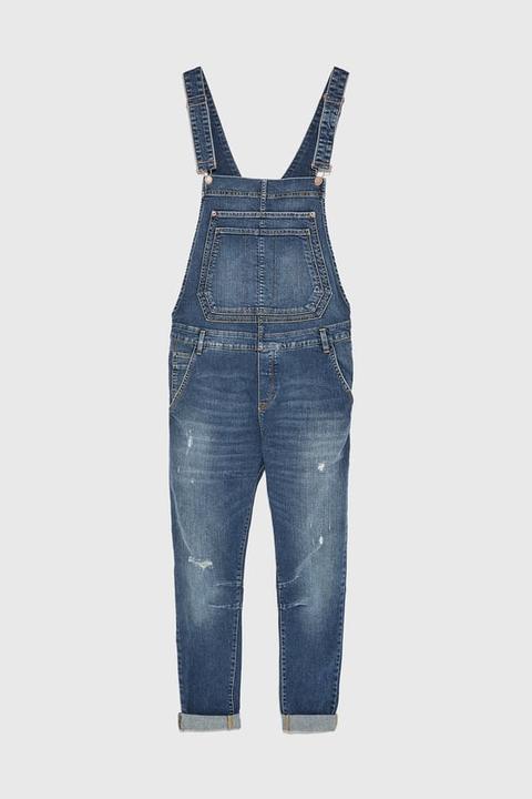 Salopette Denim Lavaggio Vintage