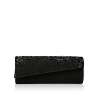 Kurt geiger discount black clutch bag