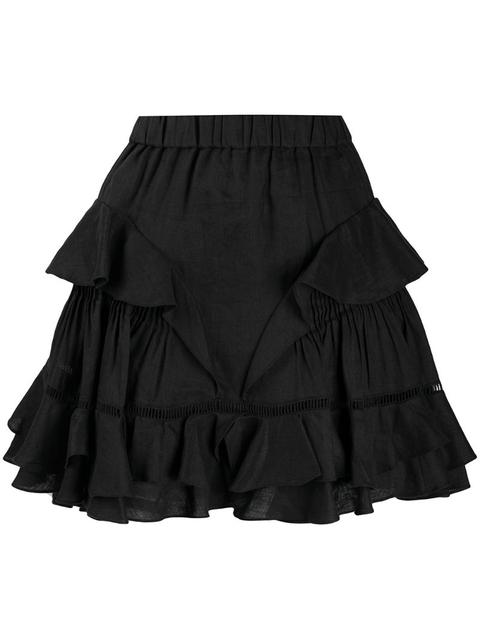 Isabel Marant Étoile - Ruffle Trimmed Mini Skirt