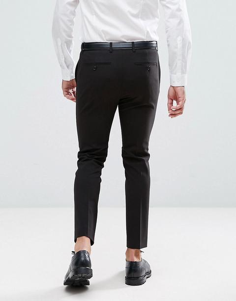 super skinny cropped smart pants