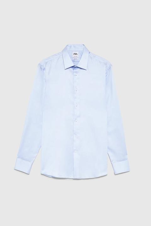 zara non iron shirt