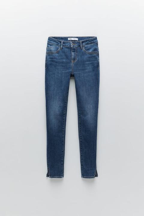 Jeans Z1975 Mid Rise Aberturas Bajo