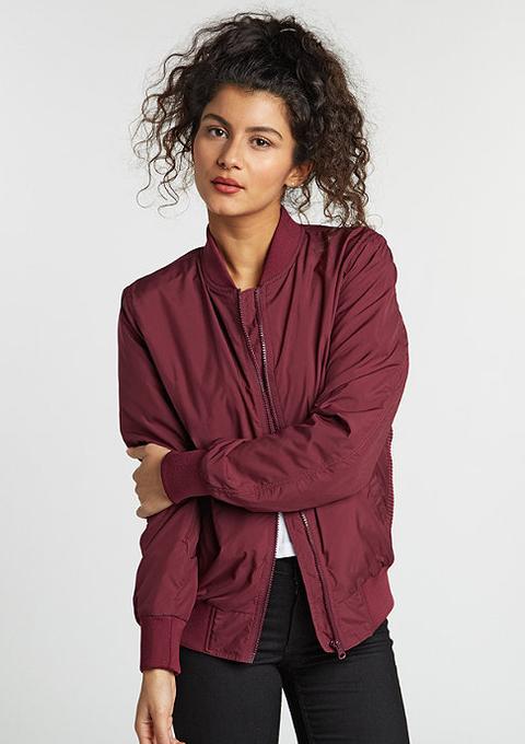 Jacke Light Bomber Burgundy