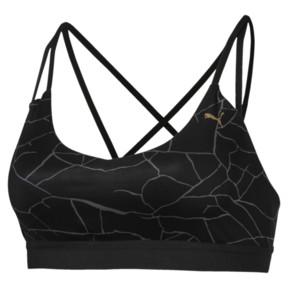 Reggiseno Sportivo Impatto Leggero Con Spalline E Stampa Donna | Iron Gate-black | Offerte Puma | Puma Italia