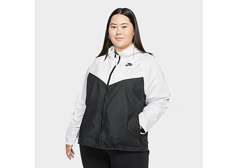 plus size windbreaker jacket nike