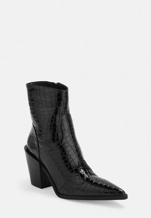 Black Western Boots, Black