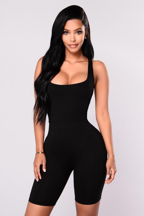 Remedy For Everything Romper - Black