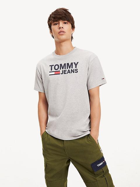 Camiseta Tommy Jeans Classic Con Logo