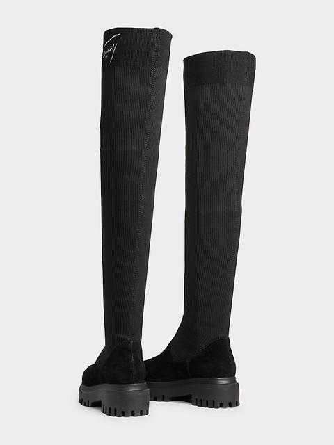 Overknee-stiefel Mono-sock from Hilfiger on 21 Buttons