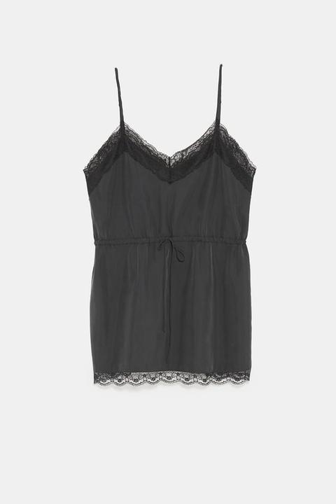 Top Lingerie Pizzo