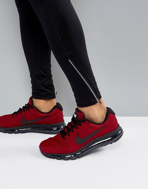 Nike Running - Air Max 2017 849559-603 - Scarpe Da Ginnastica Rosse - Rosso