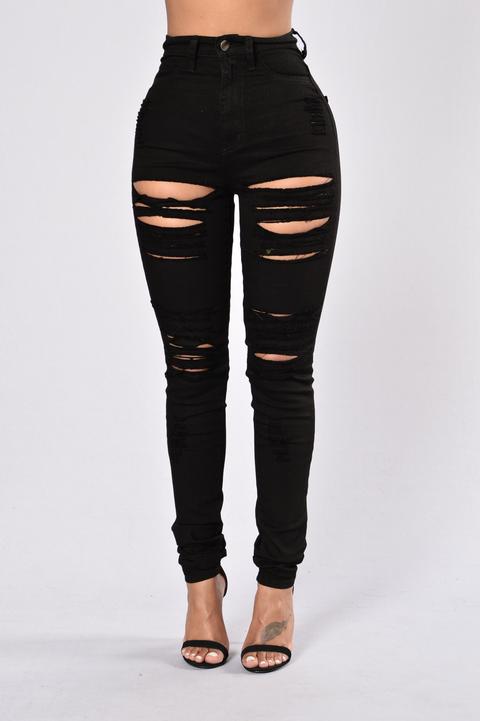 Roll Out Jeans - Black