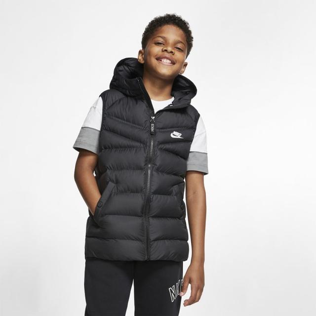 Nike Sportswear Older Kids' Synthetic-fill Gilet - Black from Nike on 21  Buttons