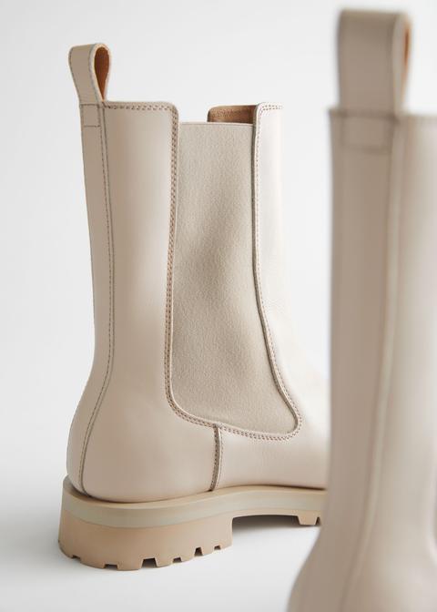 and other stories chunky chelsea boots