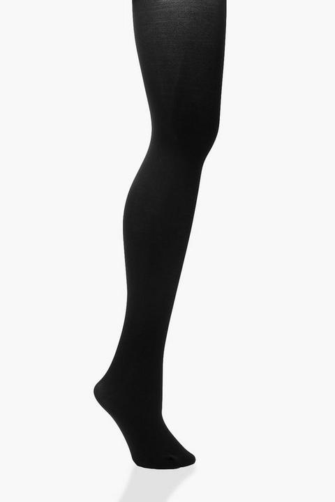 Womens 100 Denier Shaper Tights - Black - S/m, Black