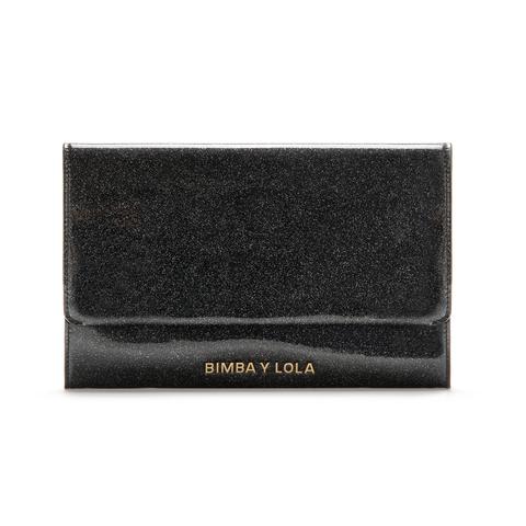 Bolso Sobre Glitter Negro