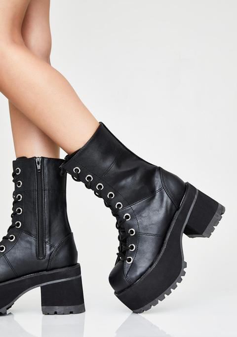 Under Pressure Platform Boots