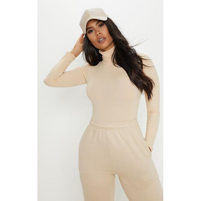 cream roll neck bodysuit