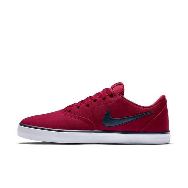 nike sb check solarsoft canvas red