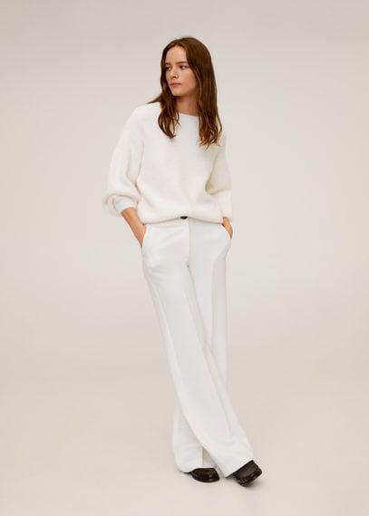 flowy palazzo trousers mango