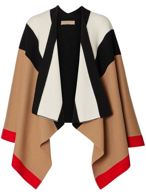 Burberry - Striped Cape