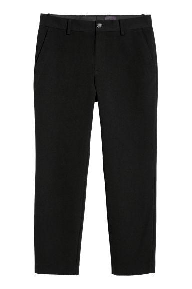 H & M - Pantaloni Strutturati - Nero