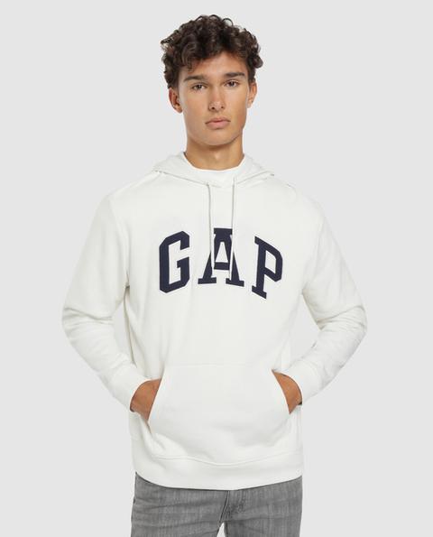 Gap - Sudadera De Hombre Piedra Con Capucha