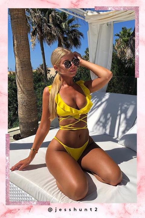 Danielle Yellow Bikini Bottoms