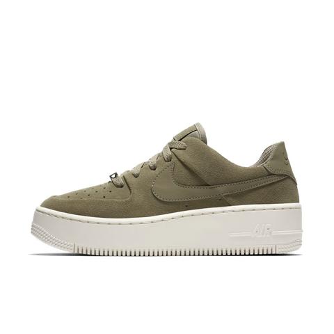 Nike Air Force 1 Sage Low Zapatillas - Mujer - Oliva